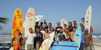 Surf Treino movimenta Monduba Surf Clube