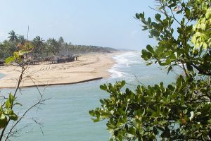 Visual da Barra de Camaratuba.