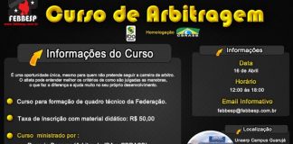 Federação promove curso no Guarujá (SP)