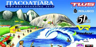 Bodyboarders miram Itacoatiara (RJ)