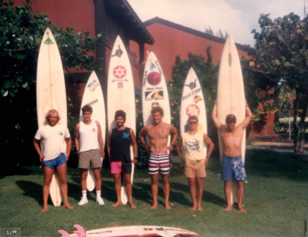 Murillo Brandi, Rodolfo Lima, Jorge Pacelli, Taiu, Fabinho Gouveia e Anésio, Kuilima, Hawaii,