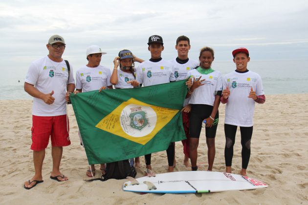 Equipe do Ceará, Brasileiro Amador 2013, Recreio (RJ). Foto: Jorge Porto.