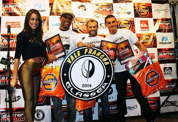 Finalistas Master, festa de premiação do Surf Trip SP Contest. Foto: Divulgação.
