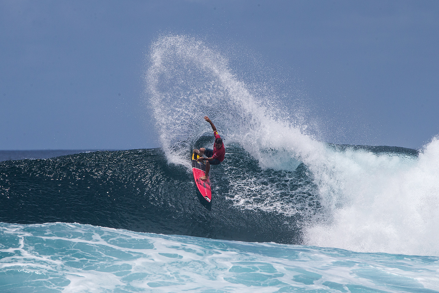 Fabio Gouveia no Four Seasons Maldives Surfing Champions Trophy 2014, Sultan’s.