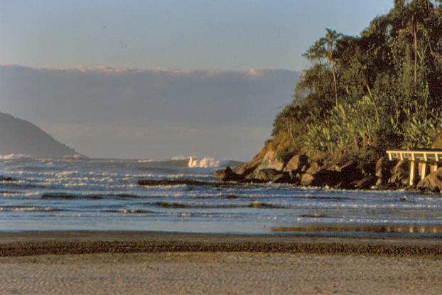 Praia do Itararé se prepara para receber os principais nomes do surfe da Baixada Santista.
