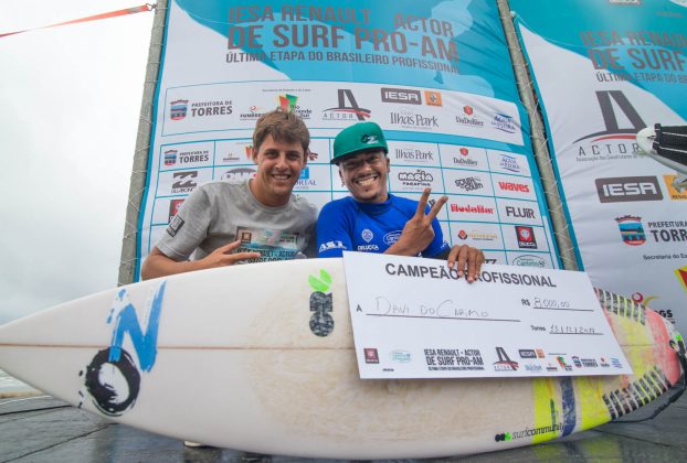Renan Borba e David do Carmo Iesa Renault Actor de Surf Pro/AM 2014, Prainha, Torres (RS). Foto: Harleyson Almeida.