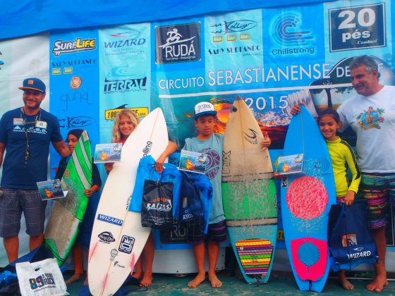 Petit Sebastianense de Surf 2015. Foto: Divulgação ASSS.