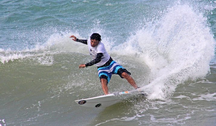 Joca Junior - RN - Campeão Gran Master acima de 40 anos da etapa e do circuito 2015 Dore Surf Kids. Foto: Eros Sena.