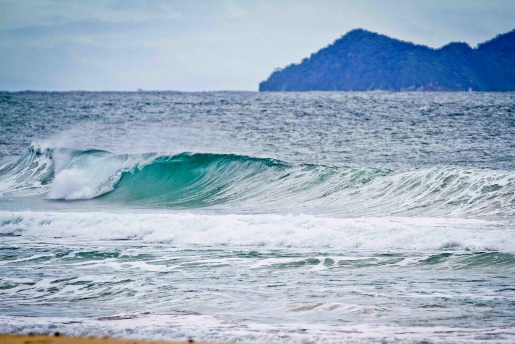 Praia dos Ingleses teve melhoras na qualidade da água.