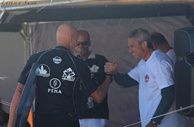 Kung e Claudio Marques, Rio Bodyboarding Master Series 2016, Barra da Tijuca. Foto: Divulgação.