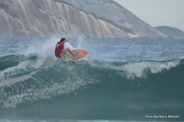 Bernardo Bordovsky, mirim segunda etapa do Arpoador Surf Club. Foto: Bárbara Becker.