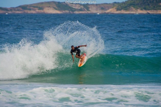 Léo Leite, master segunda etapa do Arpoador Surf Club. Foto: Claudio Franco.