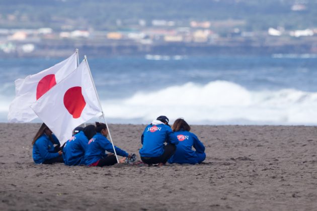 Equipe japonesa, VISSLA ISA World Junior Surfing Championship 2016, Açores, Portugal. Foto: ISA / Rezendes.