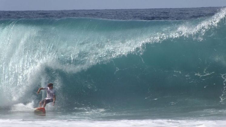 Cauã Nunes, VISSLA ISA World Junior Surfing Championship 2016, Açores, Portugal. Foto: Gabriel Macedo.