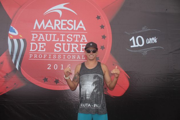 Magno Pacheco, Terceira etapa do Maresia Paulista de Surf Profissional 2016, Itamambuca, Ubatuba (SP). Foto: Renato Boulos.