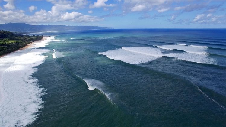 Swell, North Shore de Oahu, Havaí. Foto: Ígor Maciel.