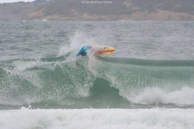 Léo Leite quarta etapa do Circuito Arpoador Surf Club, praia do Arpoador (RJ). Foto: Claudio Franco.