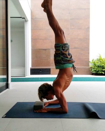 Yoga Vitor Ferreira. Foto: Arquivo pessoal.