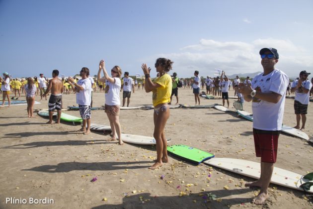 Fortes emoções marcam celebração da Guarda do Embaú como Reserva Mundial de Surf e os dois anos sem Ricardo dos Santos. Foto: Plínio Bordin.