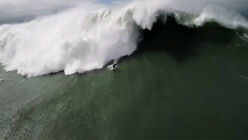 Pedro Scooby, Nazaré, Portugal.