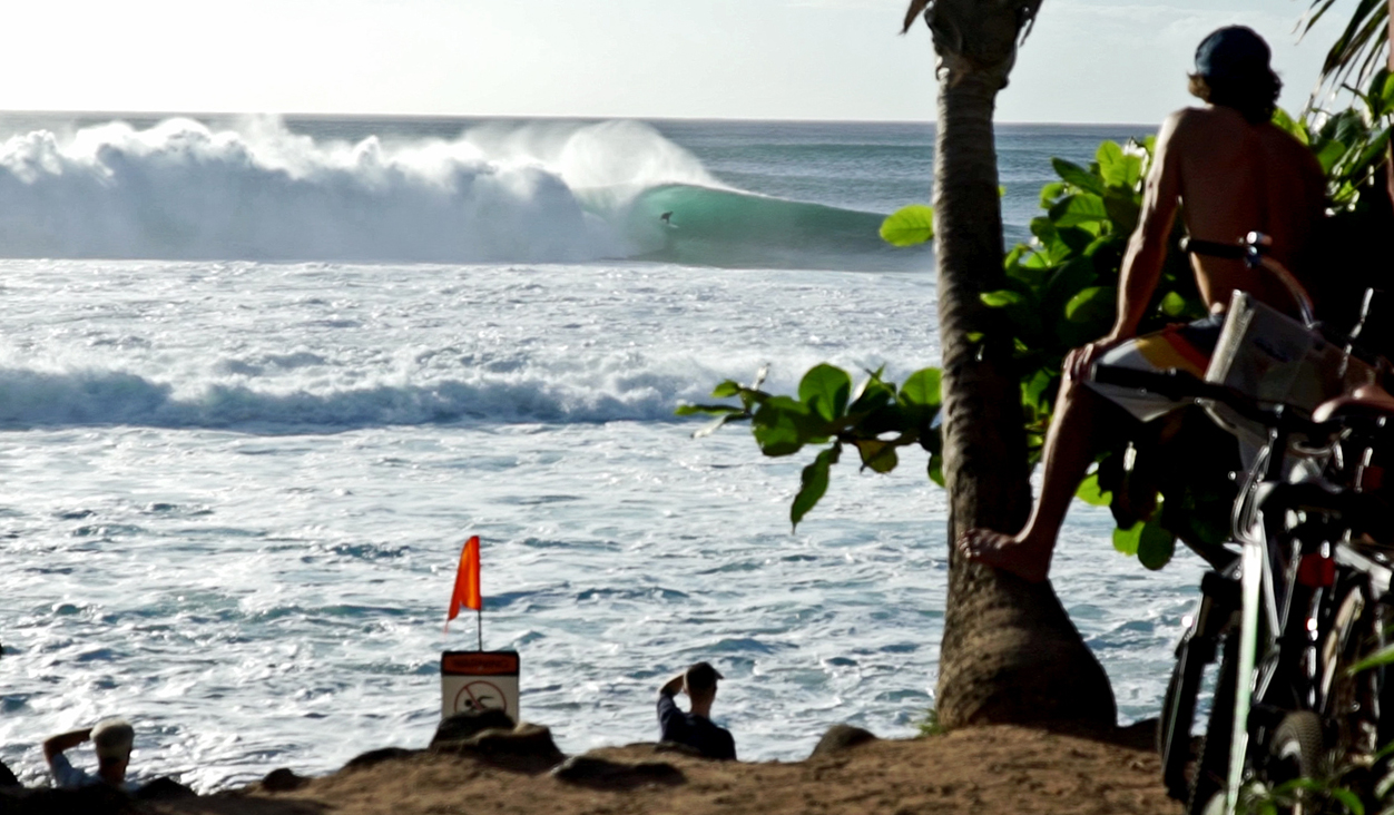 Visual de um dia clássico em Pipeline. Foto arquivo: