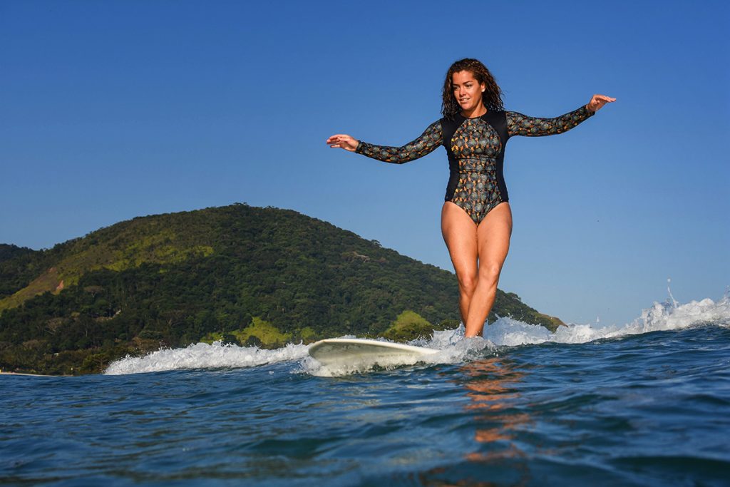 Longboarder dividiu o tempo entre Rio de Janeiro e Baía de Maracaípe em busca de evolução.