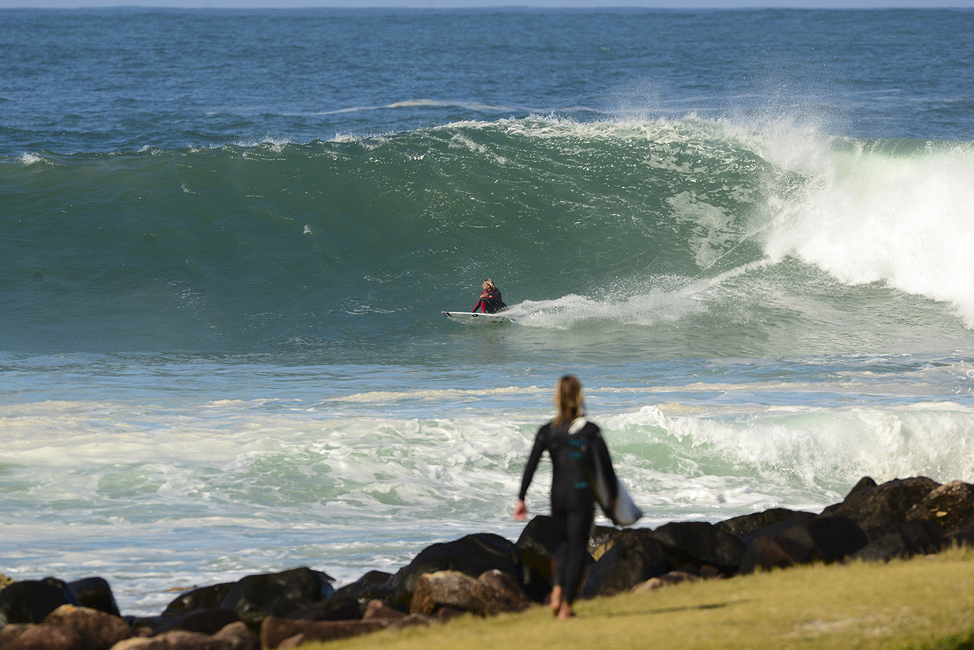 Tainha altera o esquema do surfe no litoral catarinense.