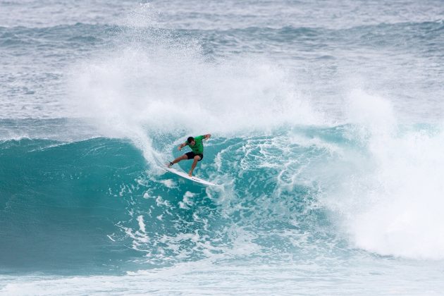 Lucas Silveira, Vans World Cup of Surfing 2017, Sunset Beach, Havaí. Foto: © WSL / Heff.