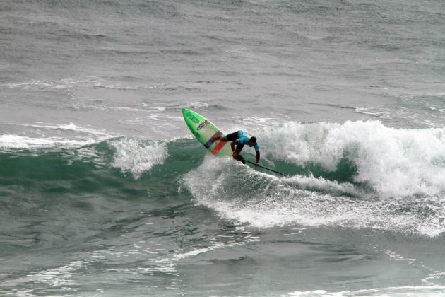 Leco Salazar. XIII Jogos Pan-Americanos de Surf e SUP. Foto: PASA/ Paolo López Zubiaurr.