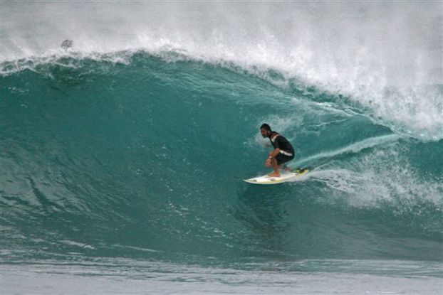 Fábio Gouveia, Sunset, North Shore de Oahu, Hawaii